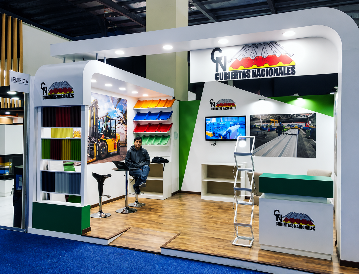 Cubiertas Nacionales en Feria Edifica 2019
